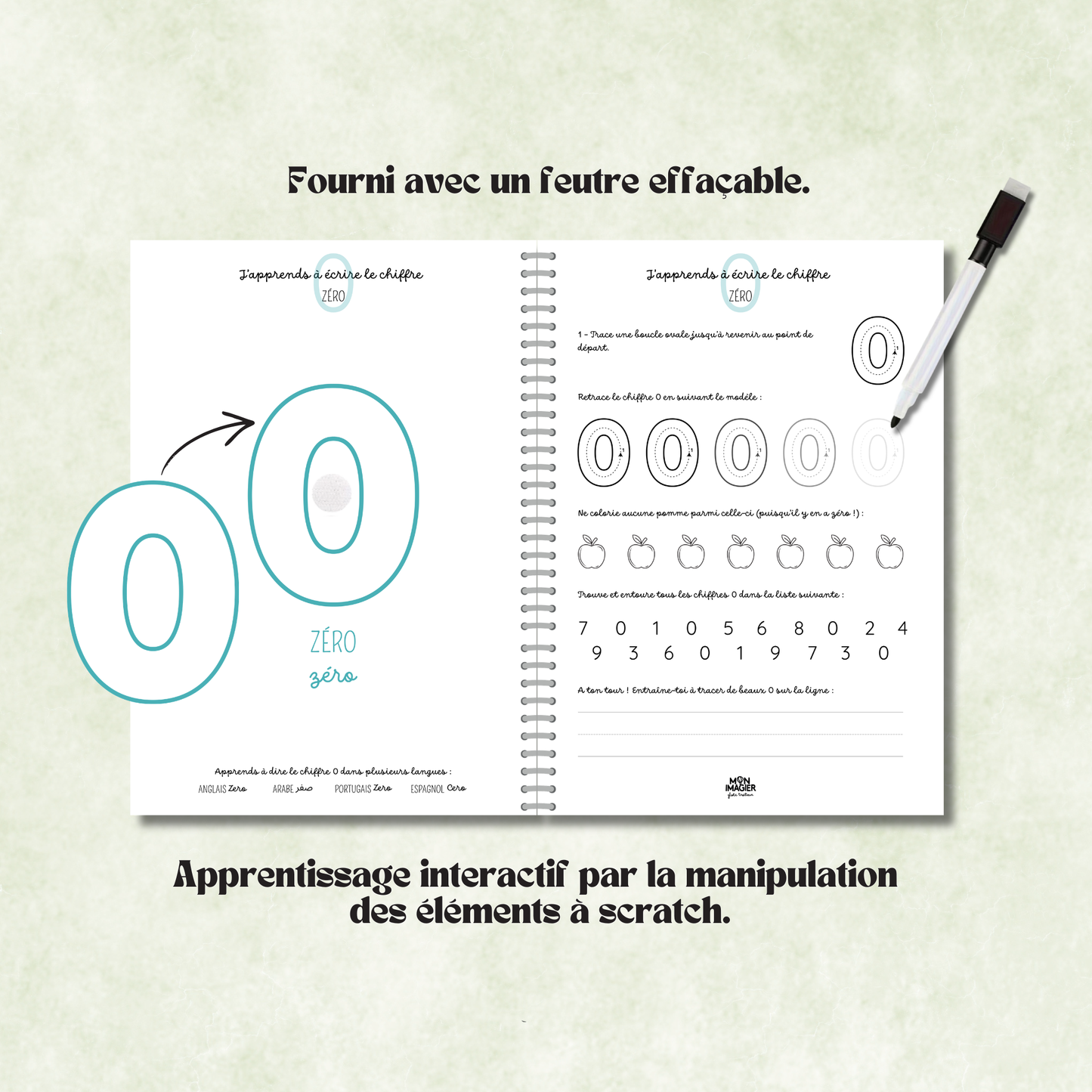 Mon livret d’activités des chiffres