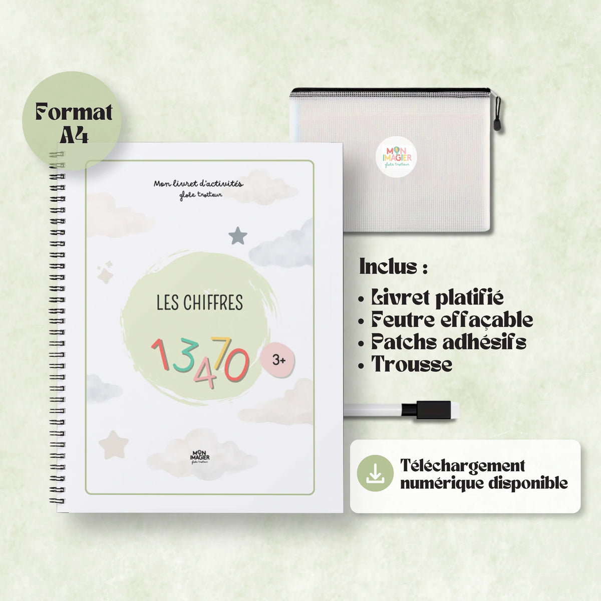 Mon livret d’activités des chiffres