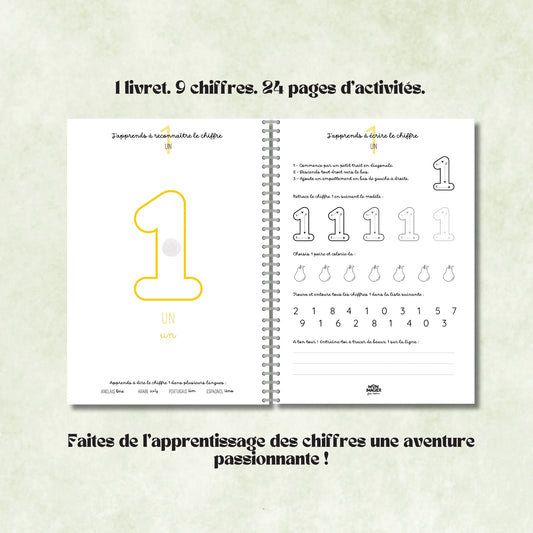 Mon livret d’activités des chiffres