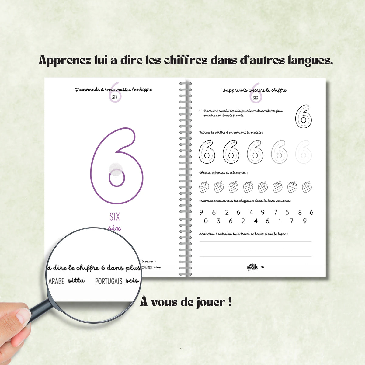 Mon livret d’activités des chiffres
