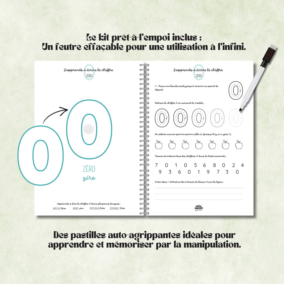 Mon livret d’activités des chiffres