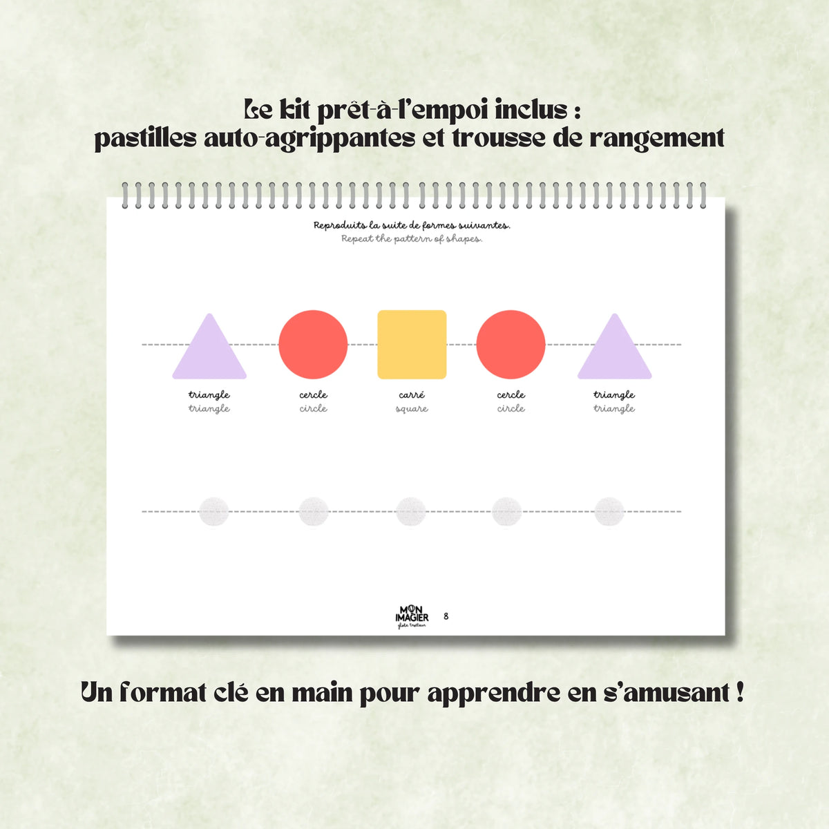 Mon tout premier livret d'activités