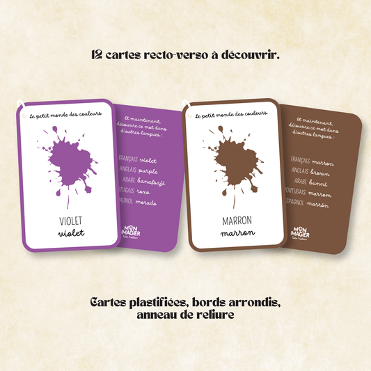 Mon imagier des couleurs