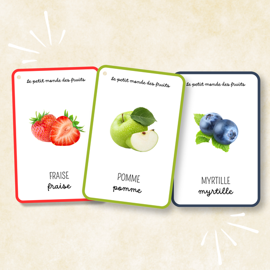 Mon imagier des fruits