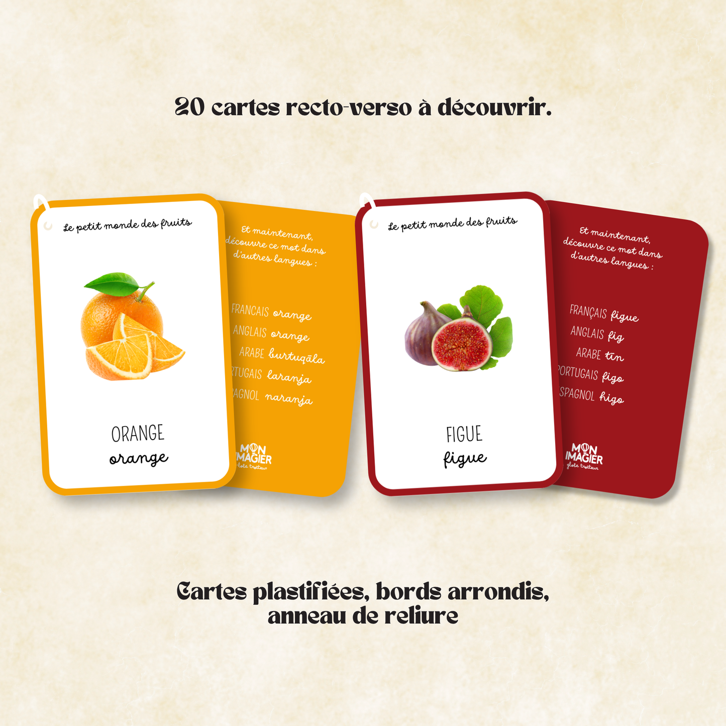 Mon imagier des fruits