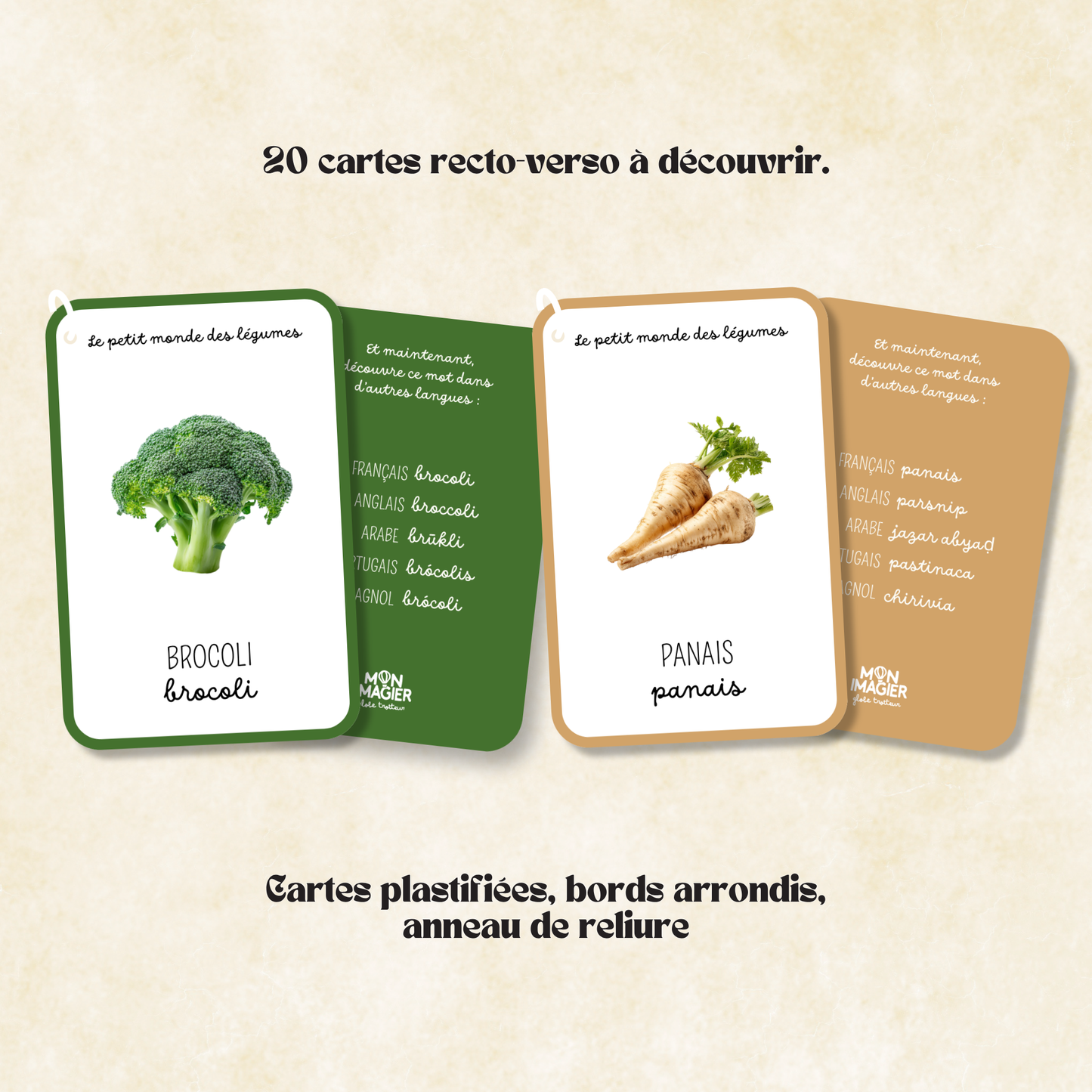 Mon imagier des légumes